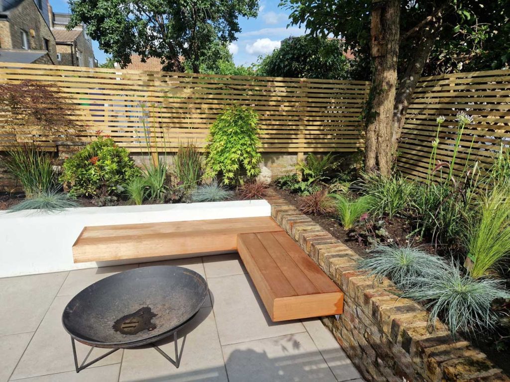 Garden design in Finsbury Park, 2